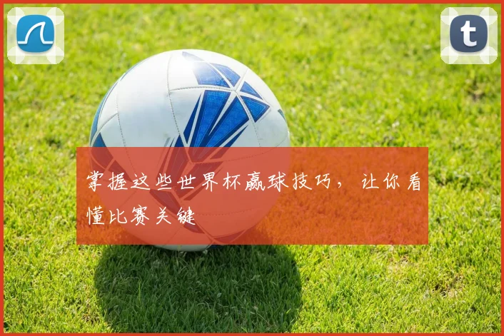 掌握这些世界杯赢球技巧，让你看懂比赛关键